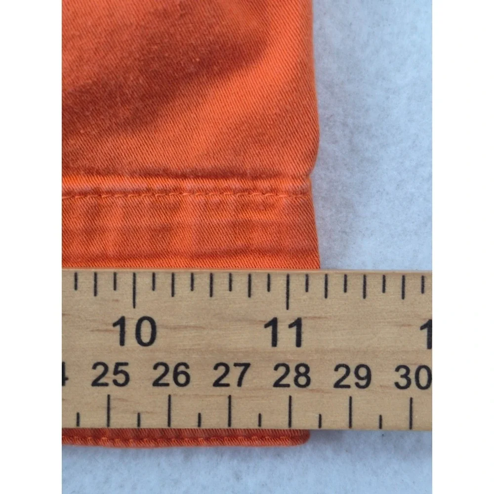 Nike Golf Women's Orange Belted Shorts Size XS Cotton Stretch